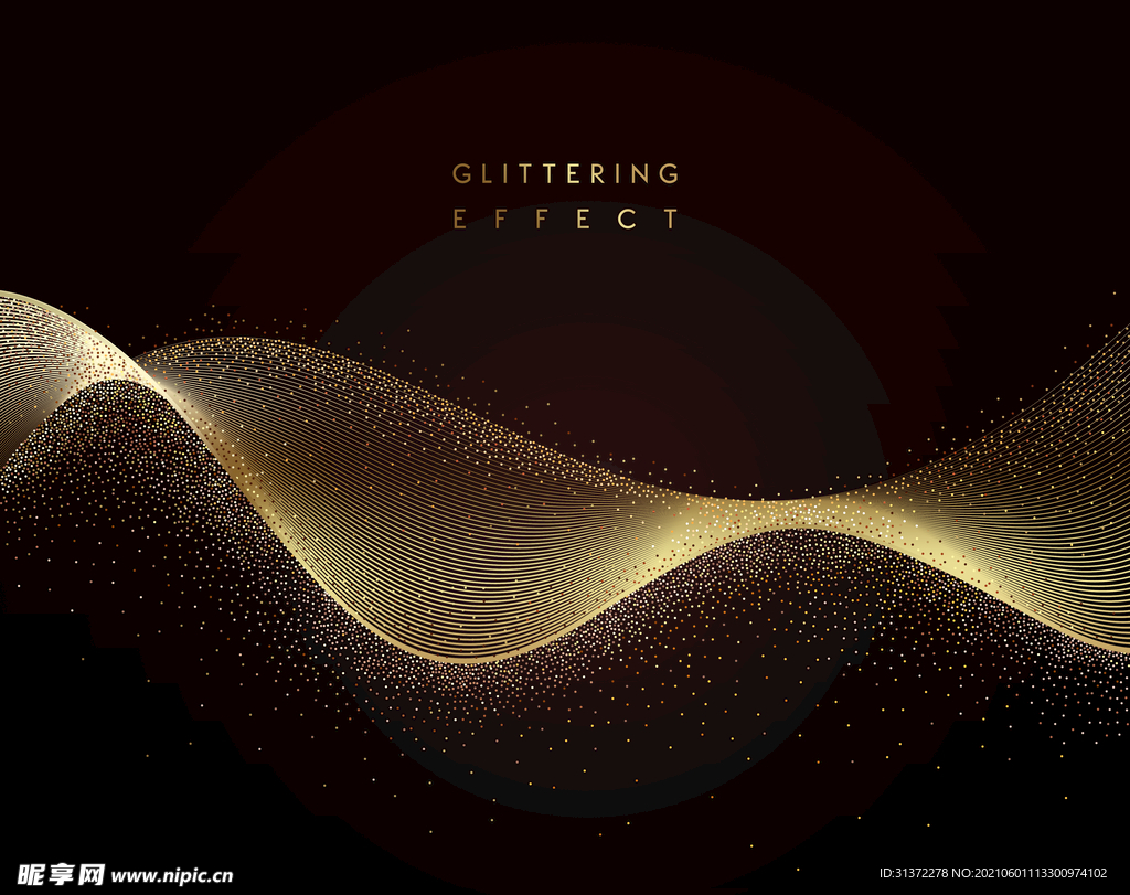 炫酷流光炫彩光效图片