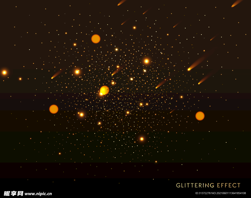 炫酷流光炫彩光效图片