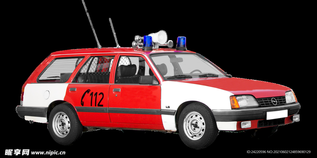 警车