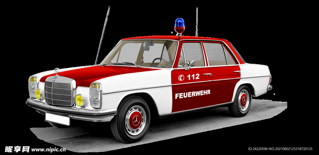 警车