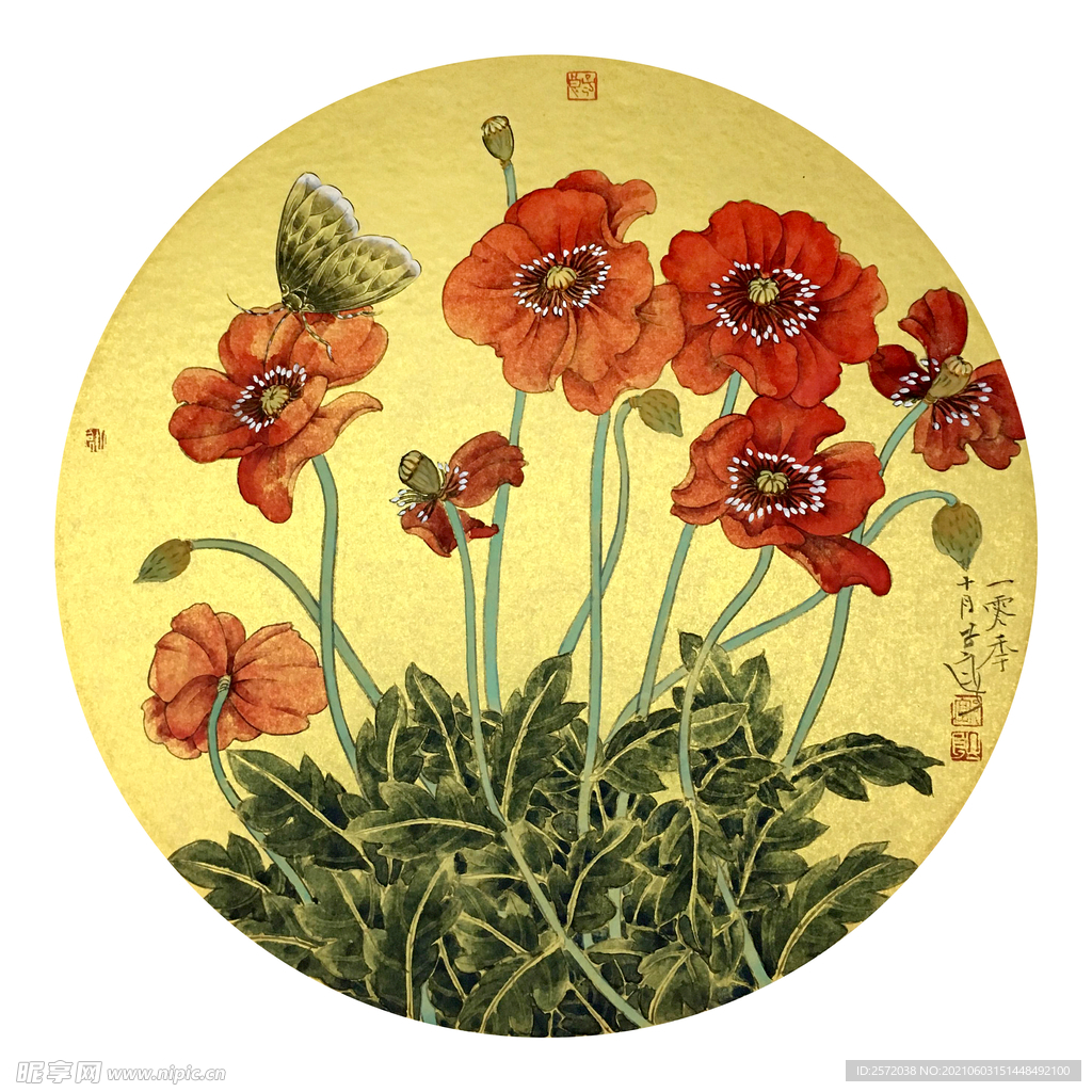 花香蝶恋