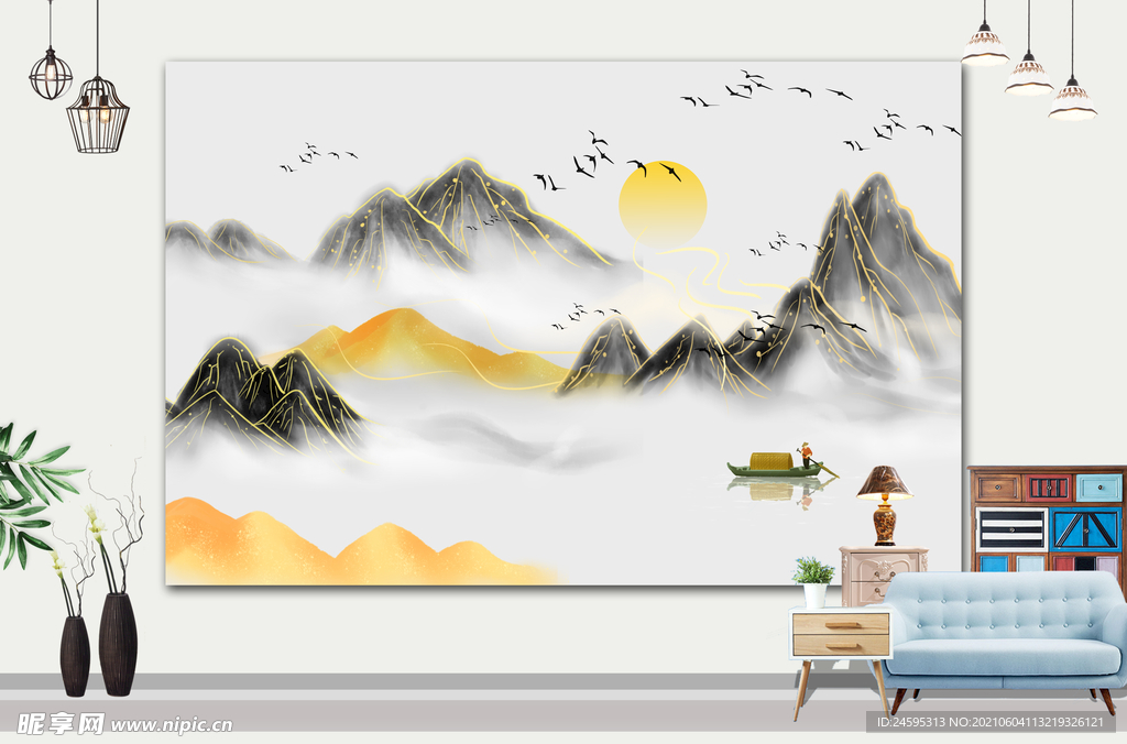 山水画