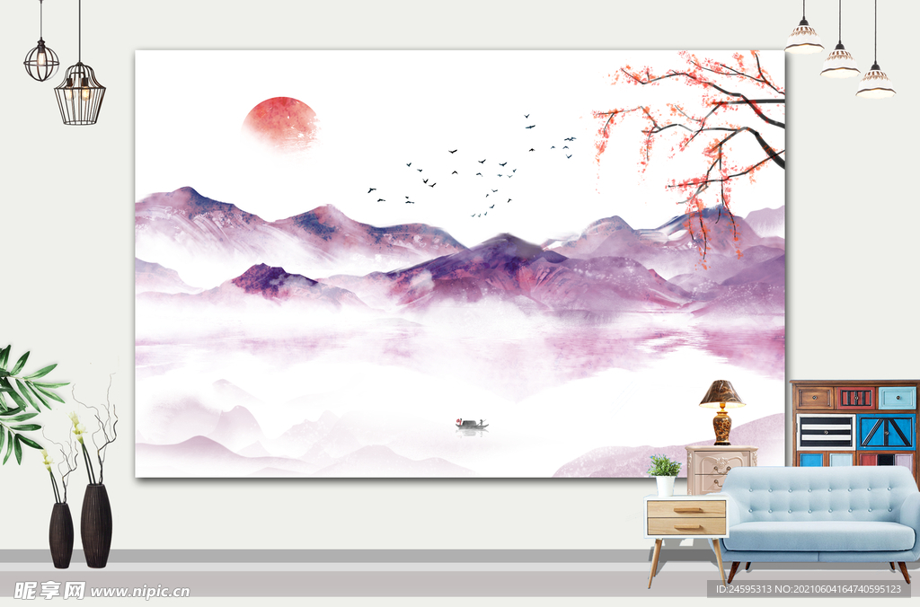 山水画 