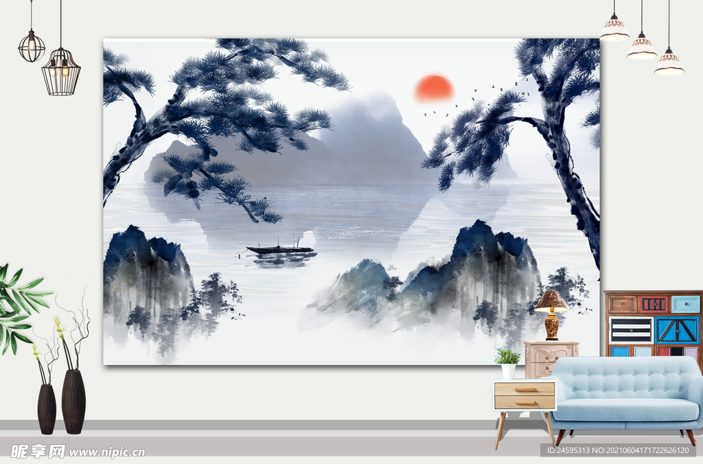 山水画