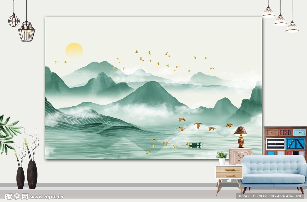 山水画