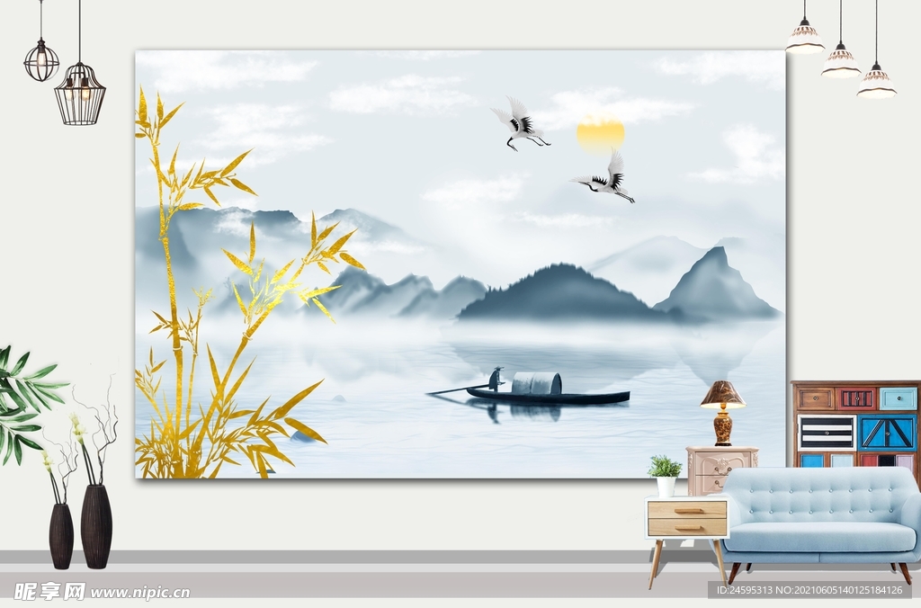 山水画 