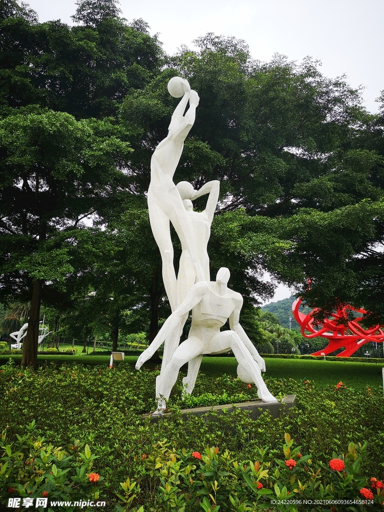 体育雕像
