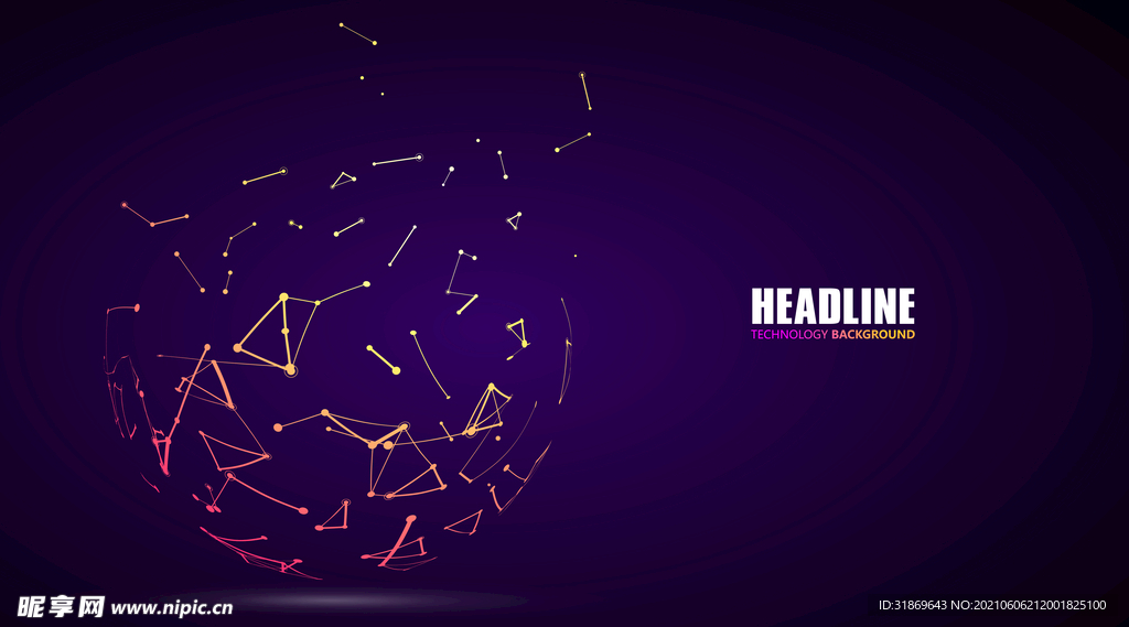 背景模板 展板背景      