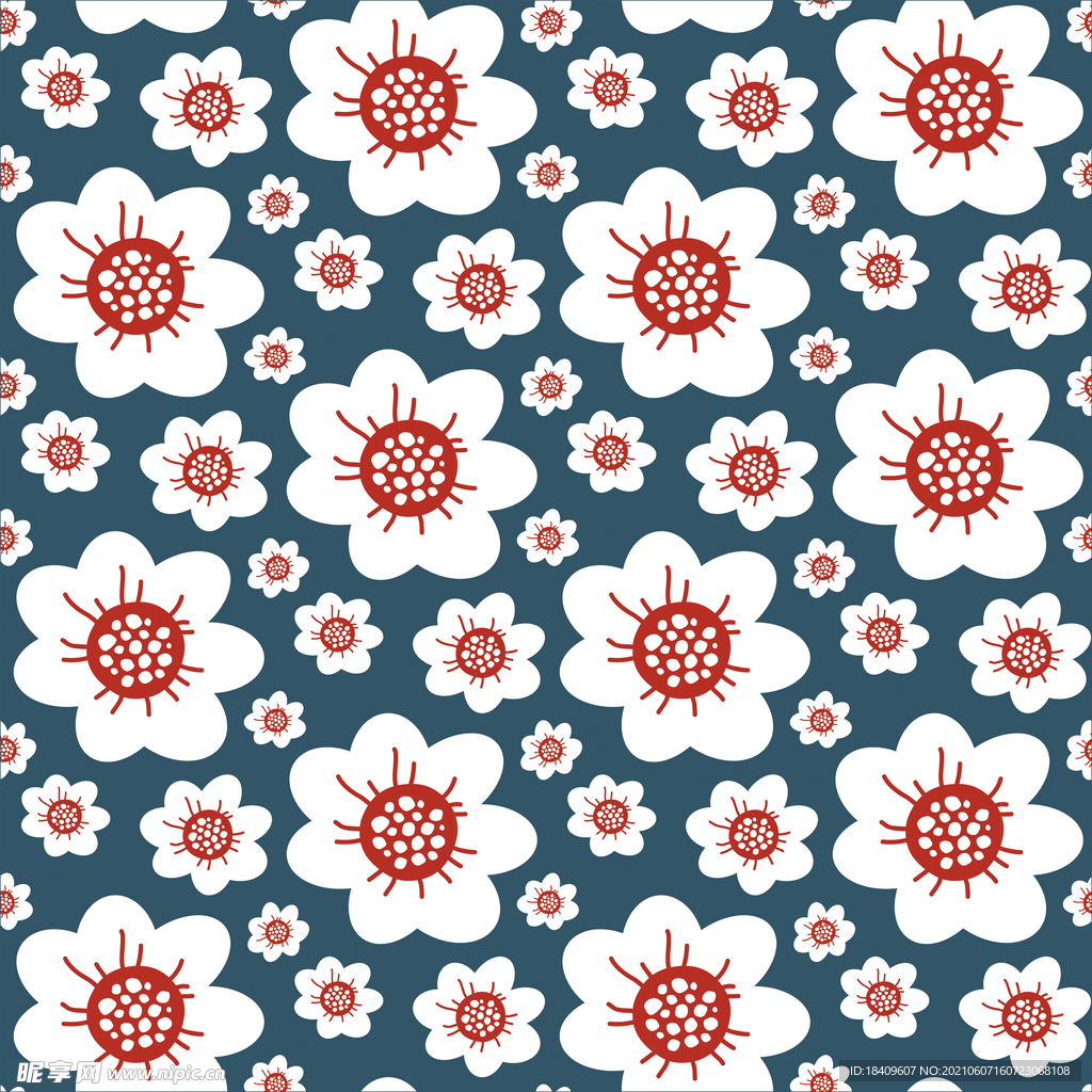 白色花朵