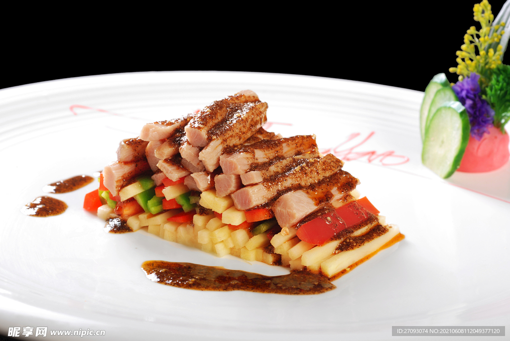 黑椒肉