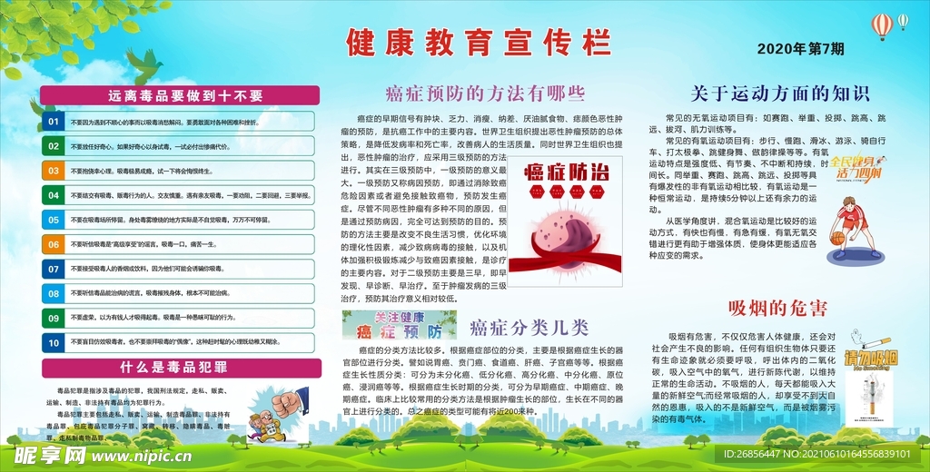 健康教育宣传栏