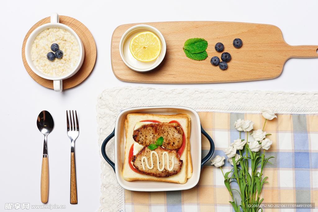 精致的牛排美食