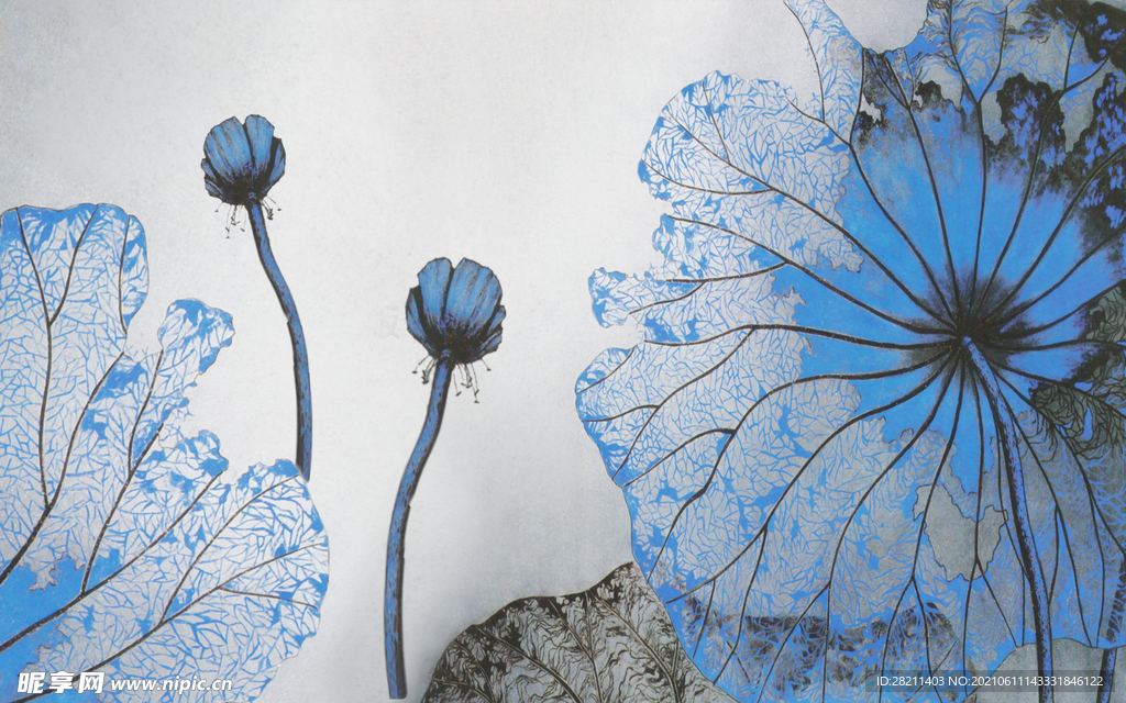 装饰画 花鸟画 新中式 山水 