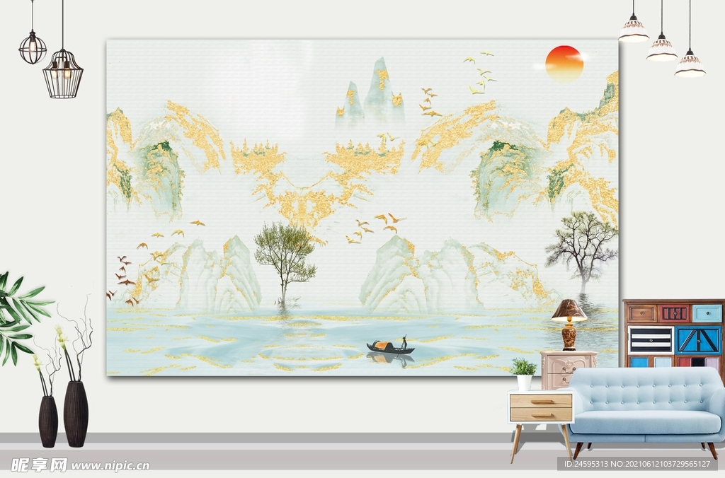 山水画 