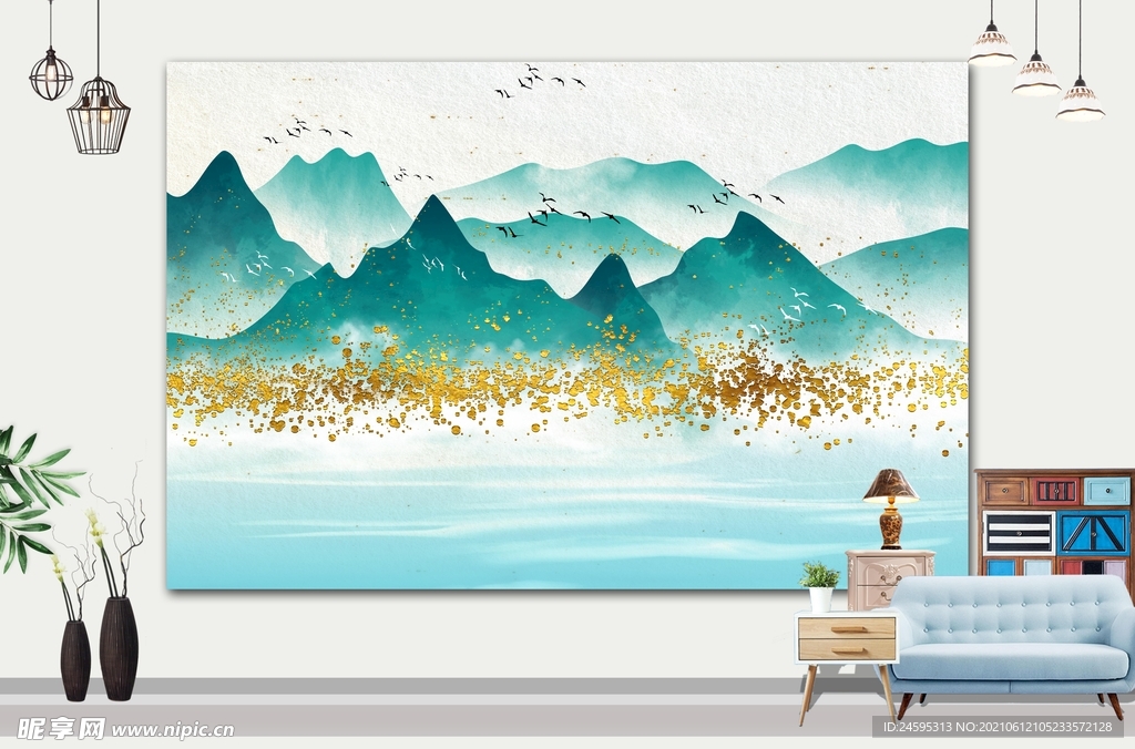 山水画 
