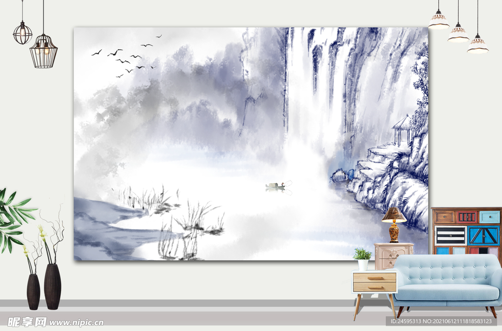 山水画 