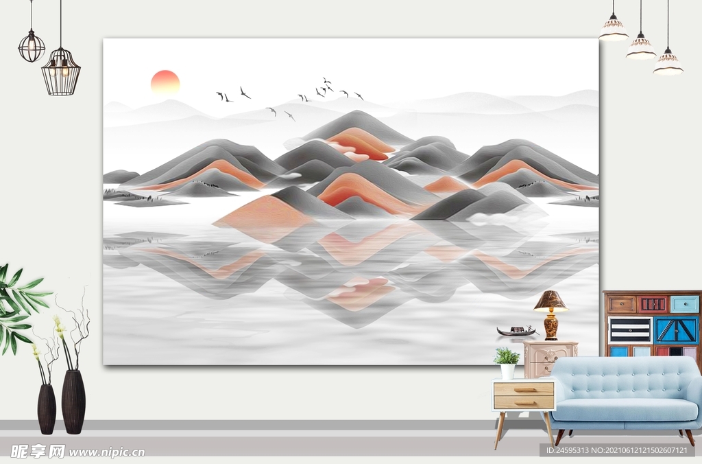 山水画 