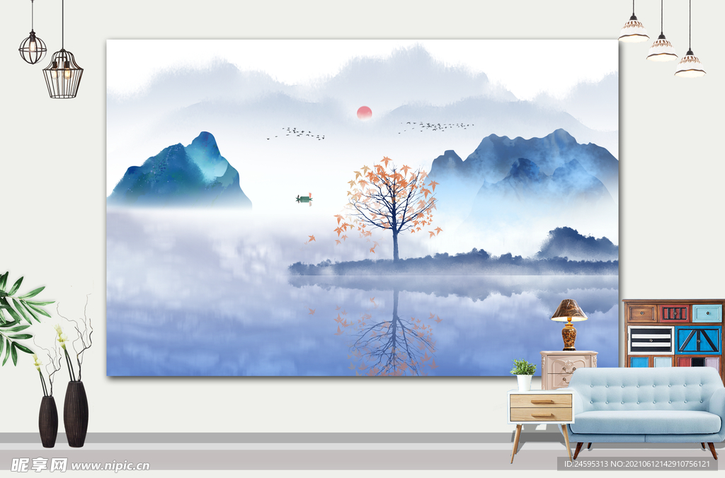 山水画