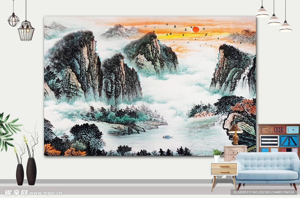 山水画
