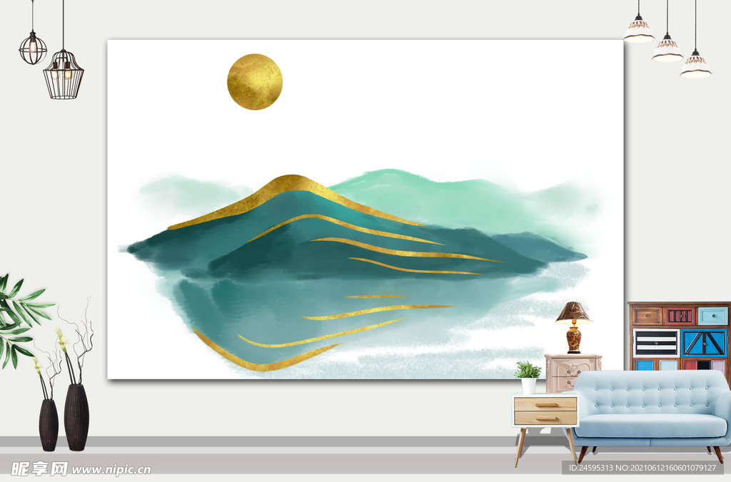 山水画 