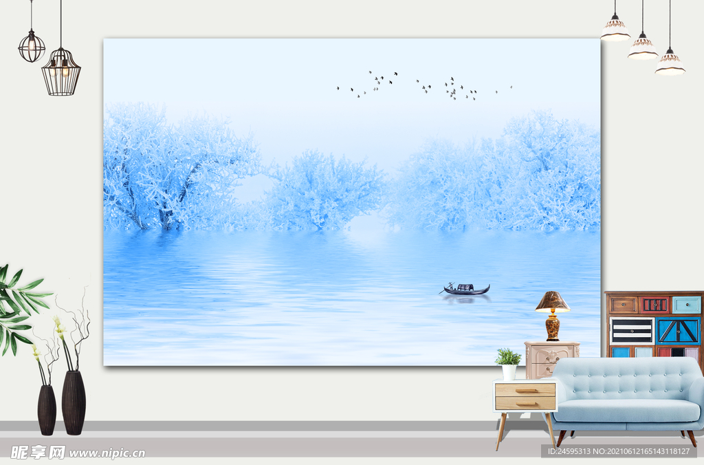 山水画 
