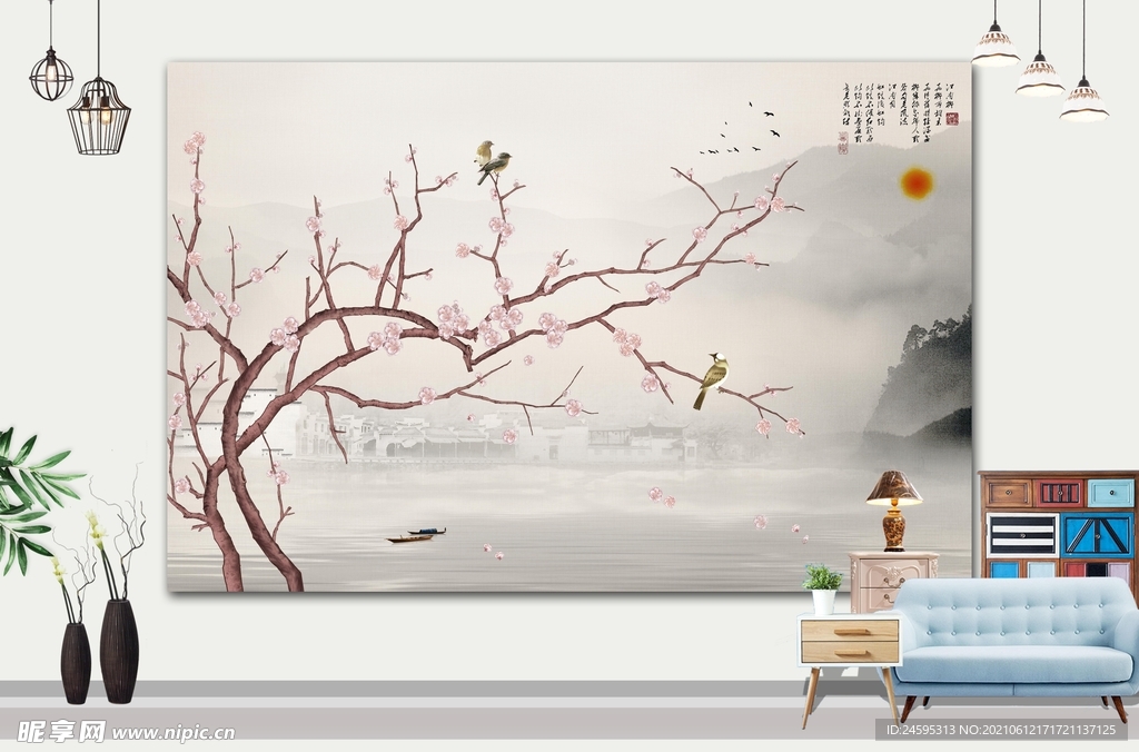 山水画 