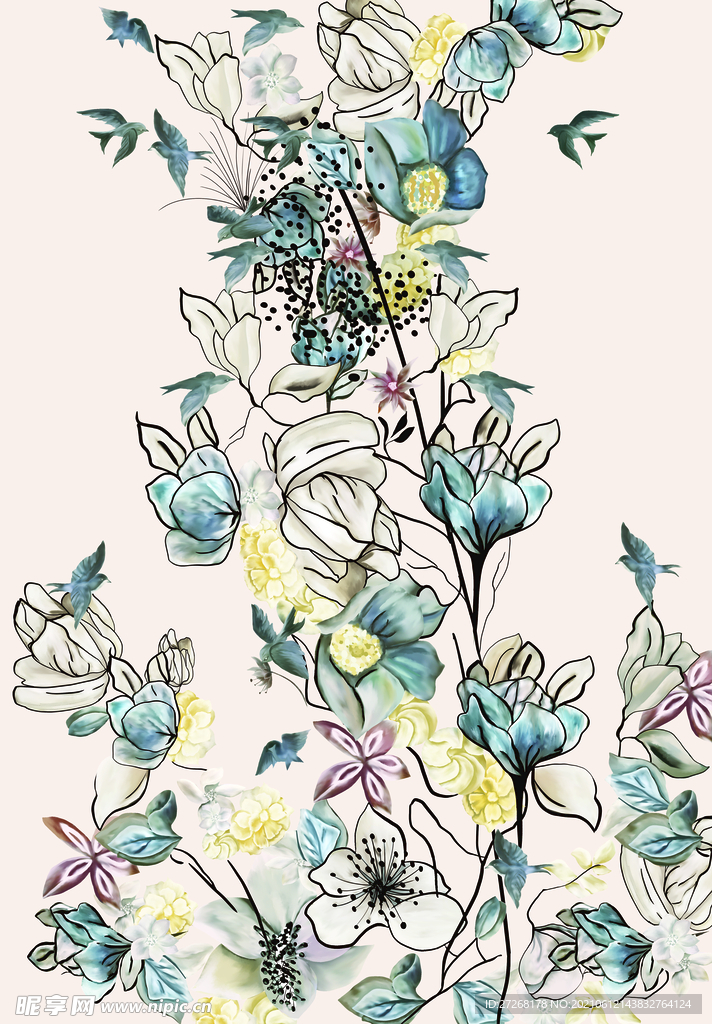 定位花