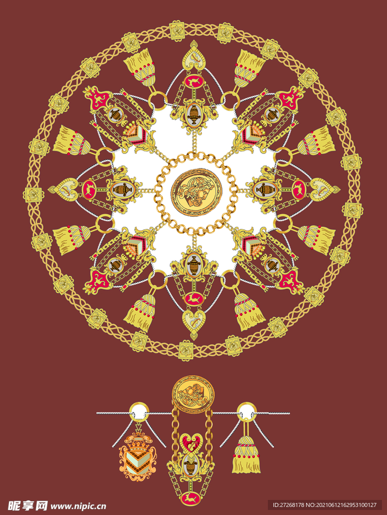 定位花