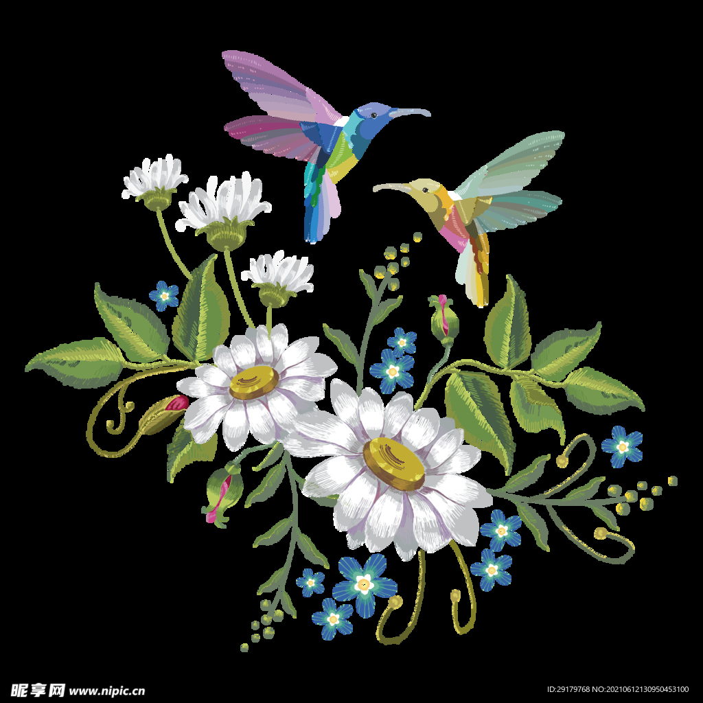 绣花