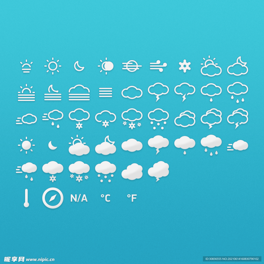 天气图标