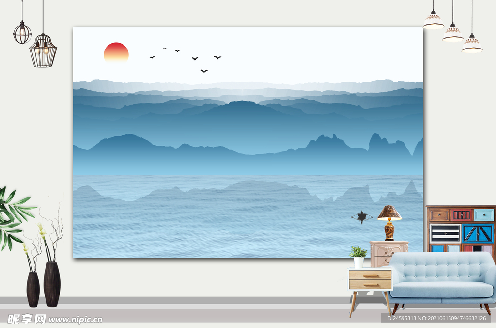 山水画