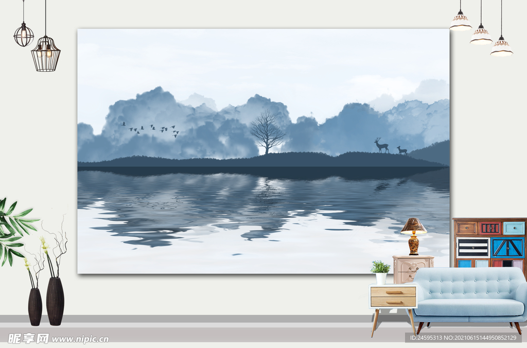 山水画