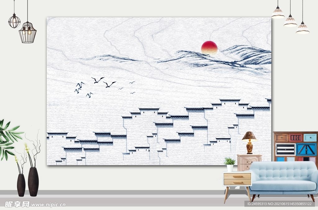山水画 
