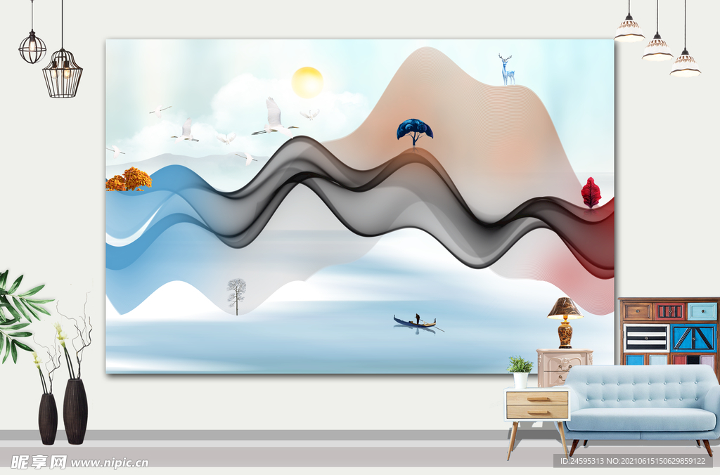 山水画