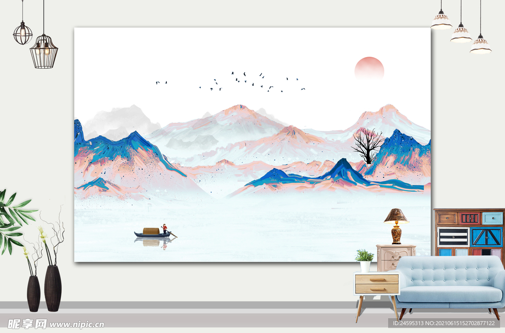 山水画 