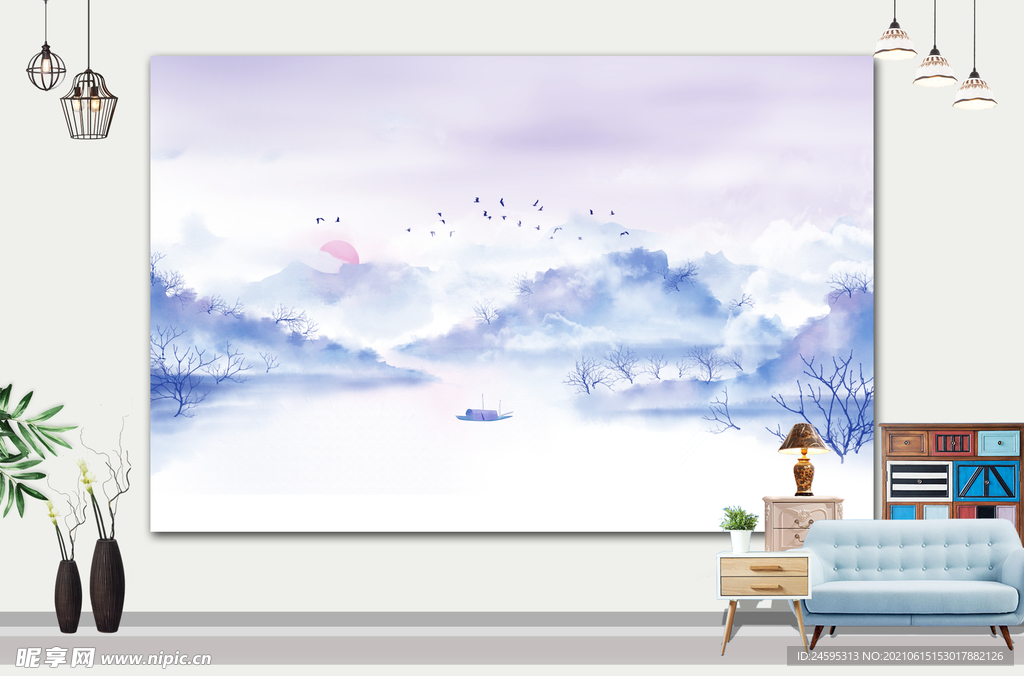 山水画 