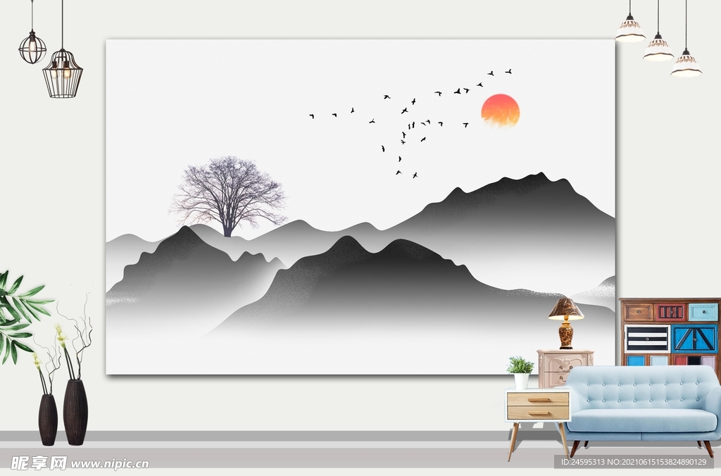 山水画