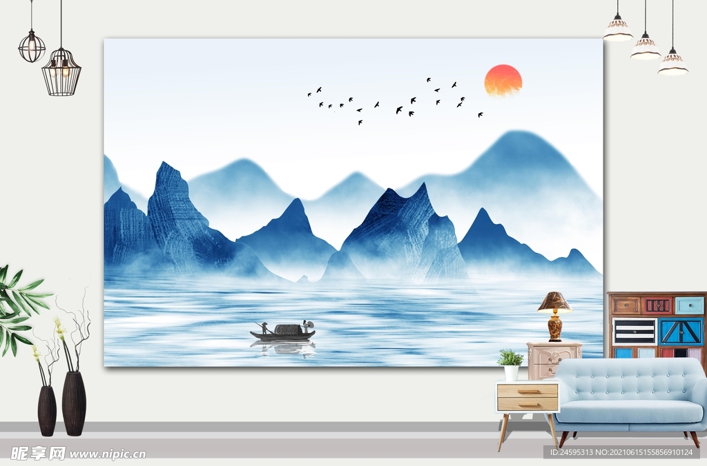 山水画