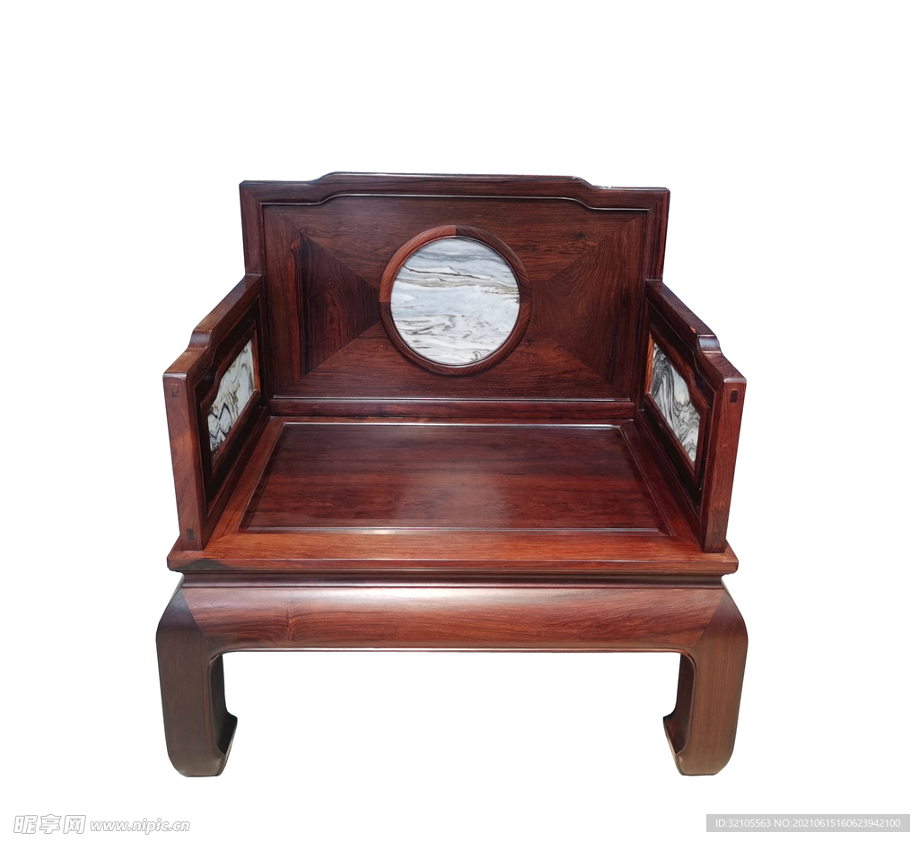 广式罗汉沙发单人位