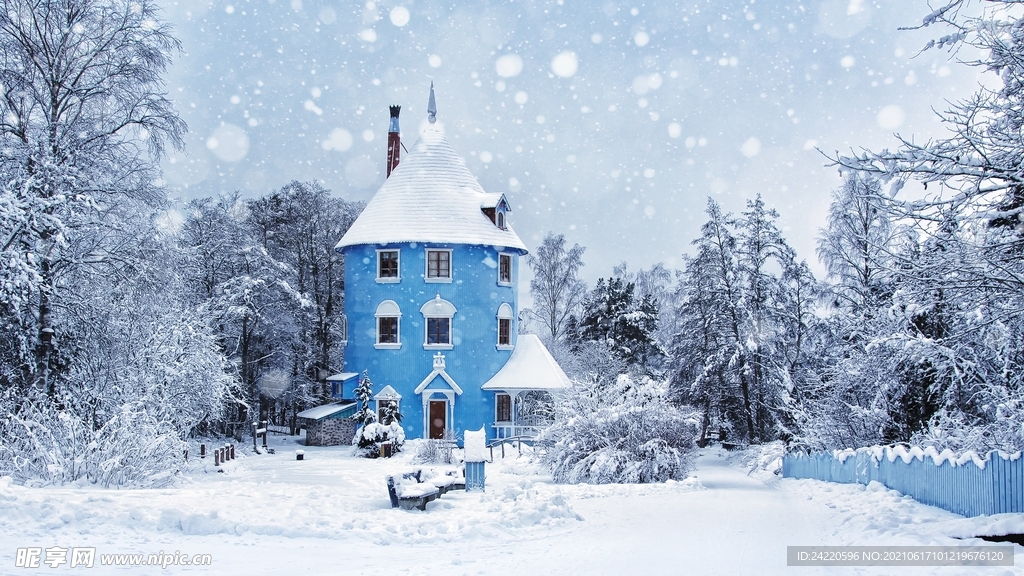 冬日雪景