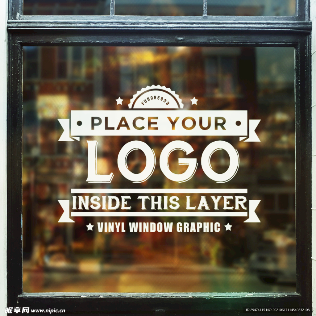logo玻璃材质样机