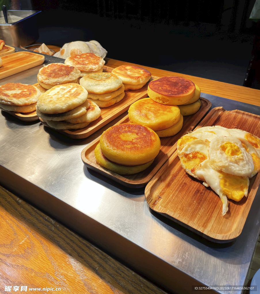 烧饼 玉米饼