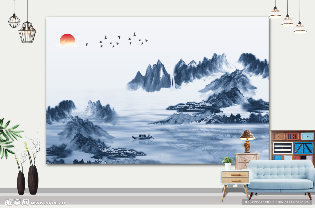山水画