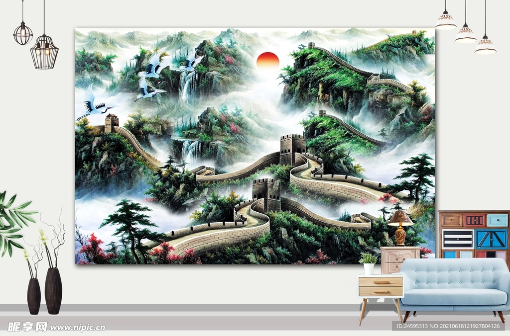 山水画 
