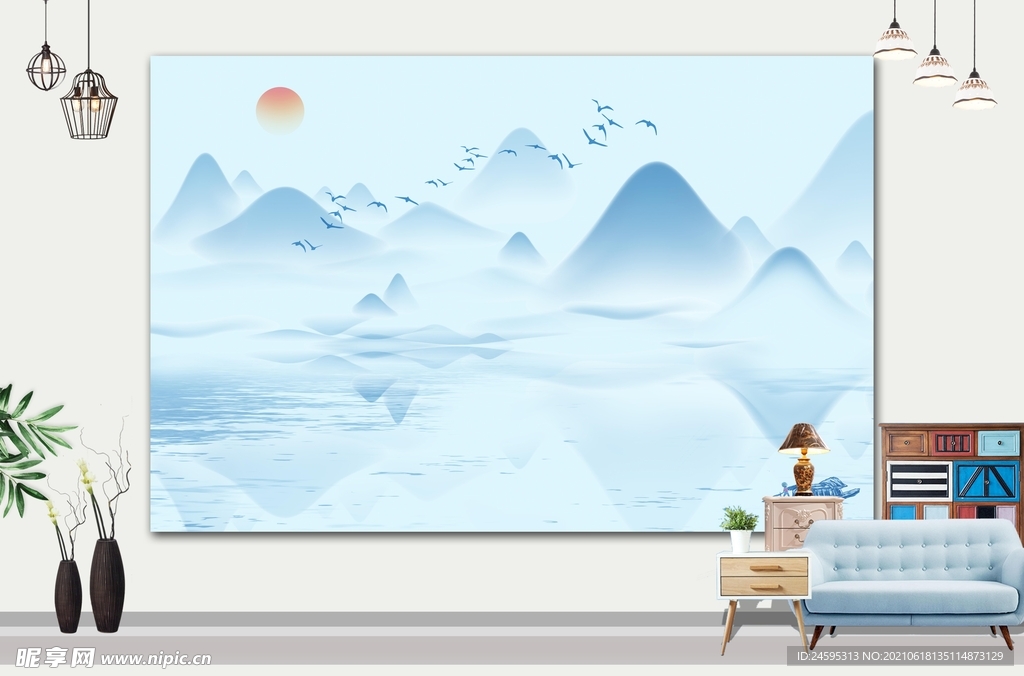 山水画 