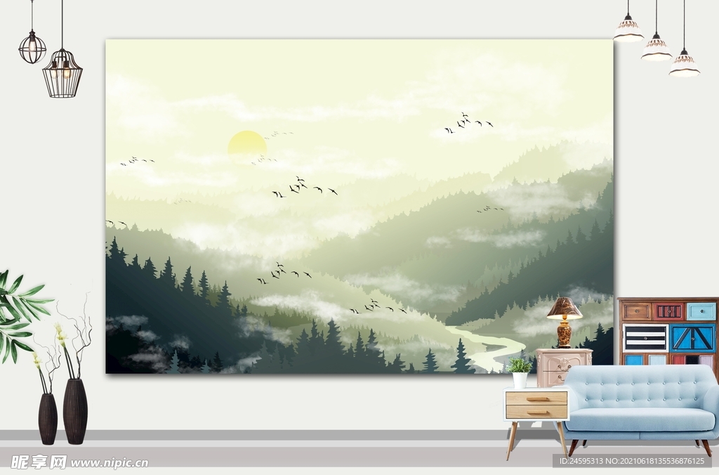 山水画