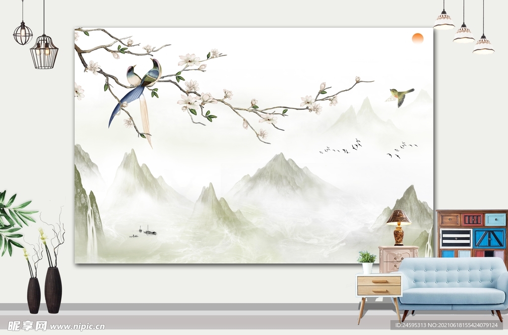 山水画