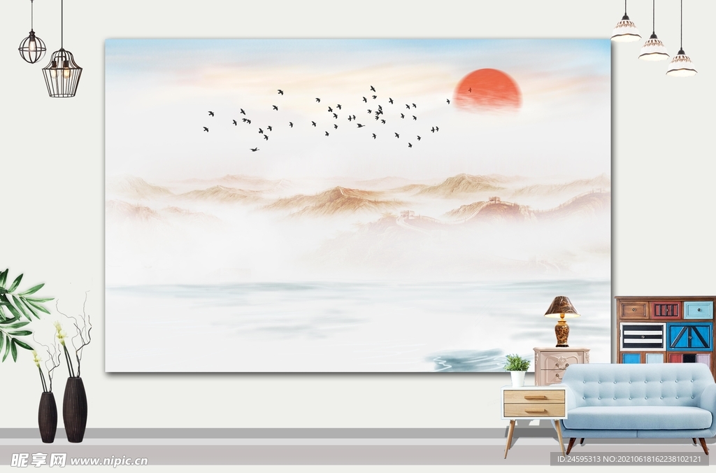 山水画