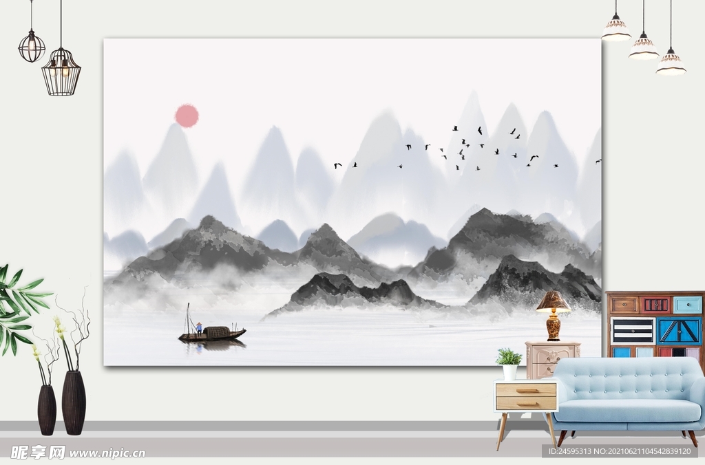 山水画