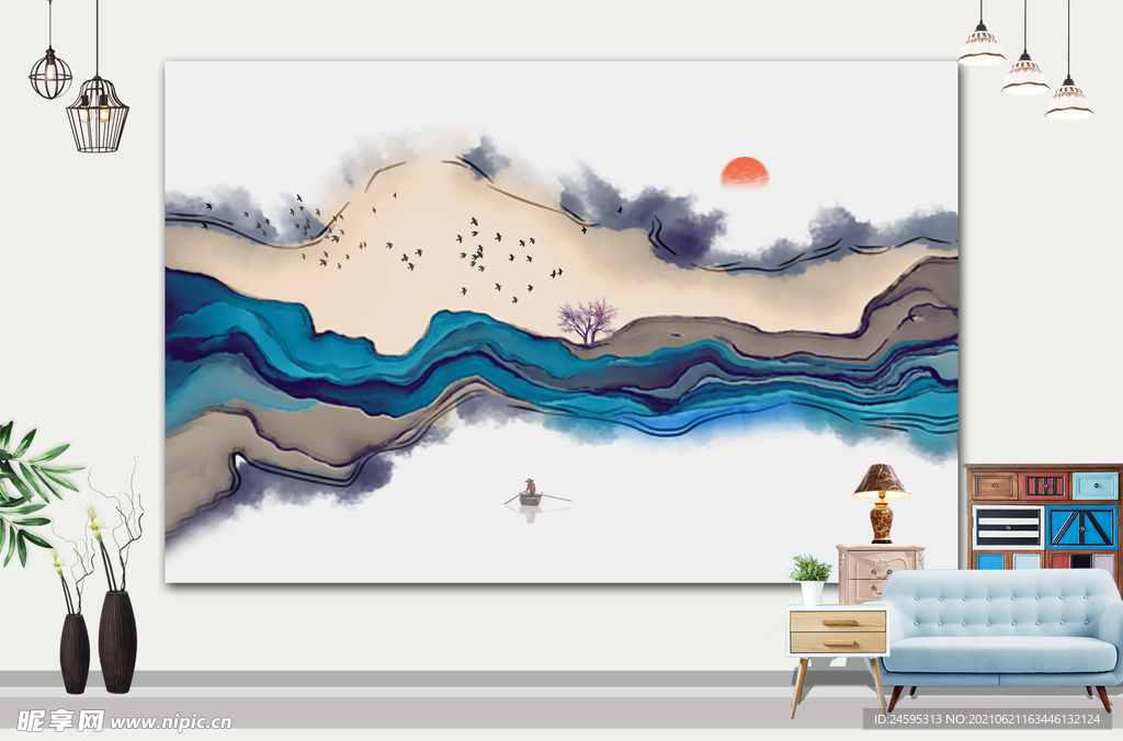 山水画